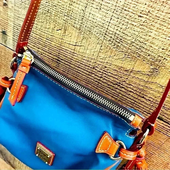 Doooney & BourkeāFlorentineĀ Leather Mini Zip Crossbody With Tassels - Picture 6 of 15